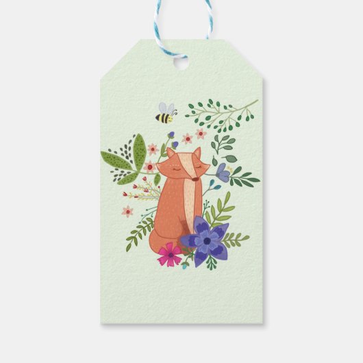 Waldfuchs Cadeaulabel (Achterkant)