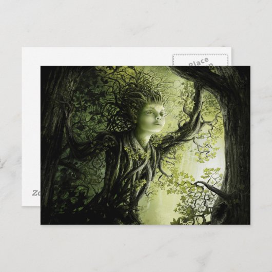 Waldgeist Briefkaart (Voorkant / Achterkant)