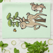 Waldlauf Theedoek (Gevouwen)