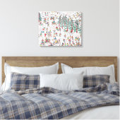 Waldo Cartoon Premium Wrapped Canvas (gloss) Afdruk (Insitu (Slaapkamer))