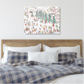 Waldo Cartoon Premium Wrapped Canvas (gloss) Afdruk (Insitu (Slaapkamer))