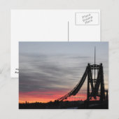 Waldo-Hancock Bridge Briefkaart (Voorkant / Achterkant)