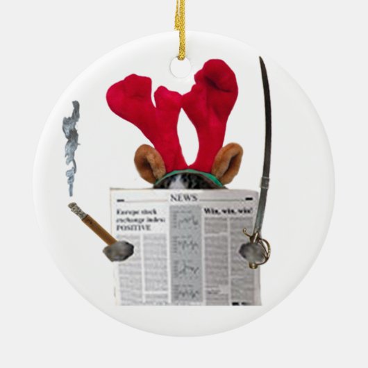 Waldo Keramisch Ornament (Achterkant)