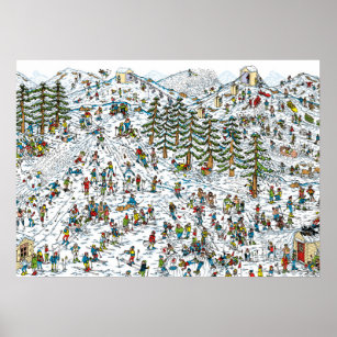 Waldo Ski Slopes Poster