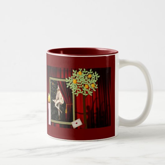 Waldolala ballet tweekleurige koffiemok (Rechts)