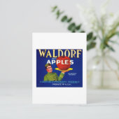 Waldorf appels briefkaart (Staand voorkant)