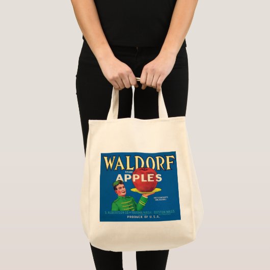 Waldorf Apples  Label Tote Bag (Voorkant (product))