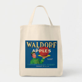 Waldorf Apples  Label Tote Bag
