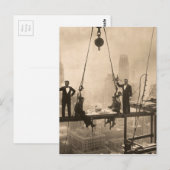 Waldorf Astoria Old Sepia Photo Briefkaart (Voorkant / Achterkant)