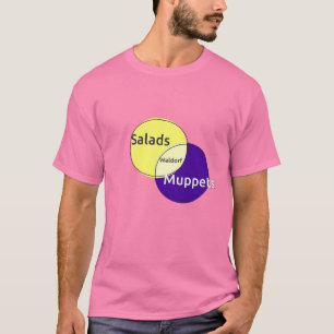 Waldorf Muppets Salads vn diagram T-shirt