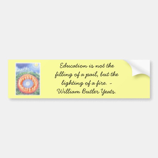 waldorf-school bumpersticker (Voorkant)