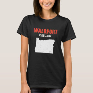 Waldport Oregon Verenigde Staten State America Tra T-shirt