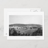 Waldport, Uitzicht van de stad Oregon, noordwaarts Briefkaart (Voorkant / Achterkant)