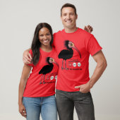 Waldrapp bedreigde vogelvriend t-shirt (Unisex)