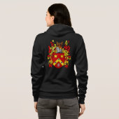 Waldrop Coat of Arms Dames Hoodie (Achterkant volledig)