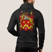 Waldrop Coat of Arms Mannen Hoodie (Achterkant)