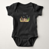 Waldtier Beer Flowers Name Kian Romper (Voorkant)