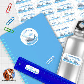 Wale Namensaufkleber handgemalt - 24er Set  Sticker