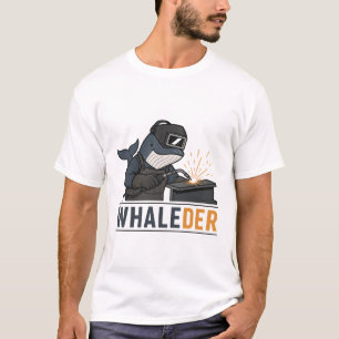 Waleder – Grappige Wal Las Pun T-shirt