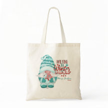 WALEN IN EEN WINTER WONDERLAND Gnome kerstmis