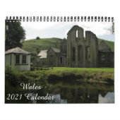 Wales. A 2021 Kalender (Hoes)