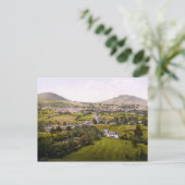  Wales, Abergavenny Heilige Berg Briefkaart (Staand voorkant)