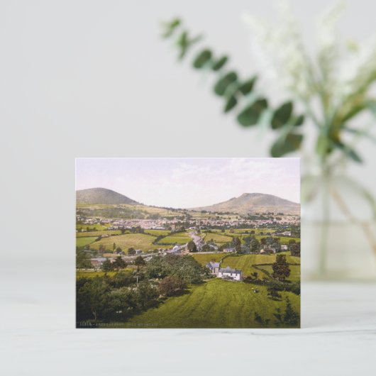  Wales, Abergavenny Heilige Berg Briefkaart (Staand voorkant)