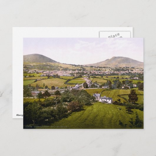  Wales, Abergavenny Heilige Berg Briefkaart (Voorkant / Achterkant)