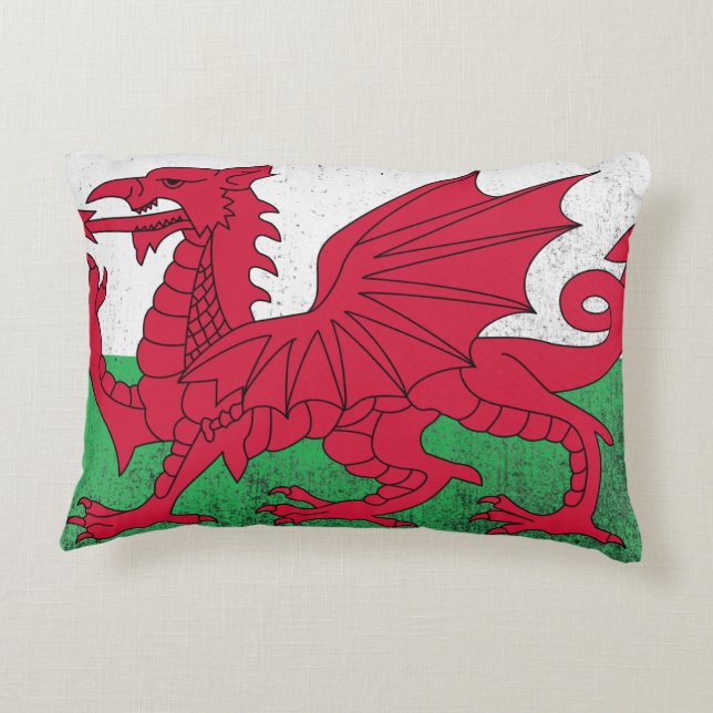 Wales Accent Kussen (Achterkant)