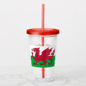 Wales Acryl Drinkbeker (Voorkant)