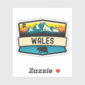 Wales, Alaska Sticker (Vel)