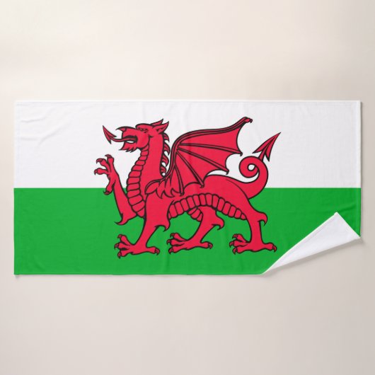 Wales Bad Handdoek (Badhanddoek)