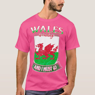 Wales belt en ik moet gaan t-shirt