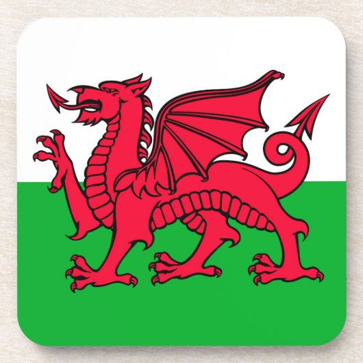 Wales Bier Onderzetter (Voorkant)