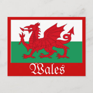 wales briefkaart