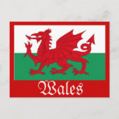 wales briefkaart (Voorkant)