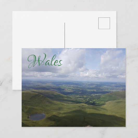 Wales Briefkaart (Voorkant / Achterkant)