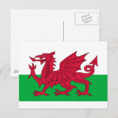 Wales Briefkaart (Voorkant / Achterkant)