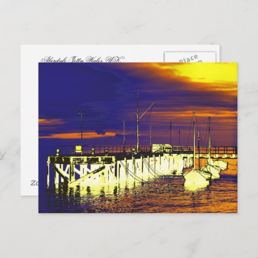 WALES BRIEFKAART (Voorkant / Achterkant)