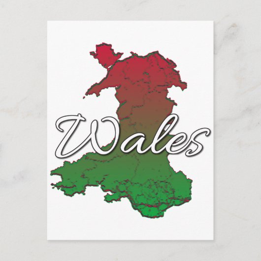 Wales Briefkaart (Voorkant)