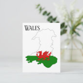 Wales Briefkaart (Staand voorkant)