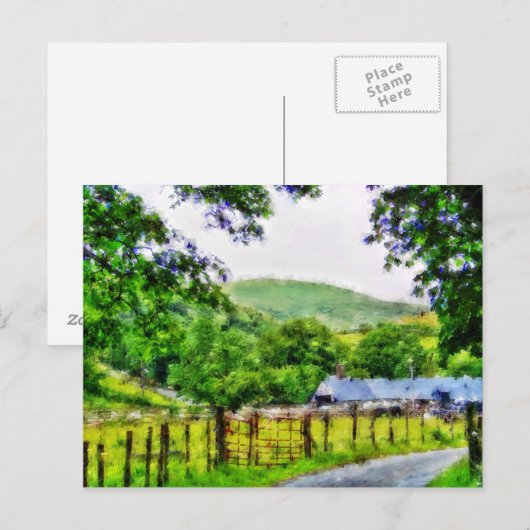 WALES BRIEFKAART (Voorkant / Achterkant)