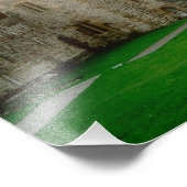 Wales, Caernarfon castle, een van Edward's 2 Foto Afdruk (Hoek)