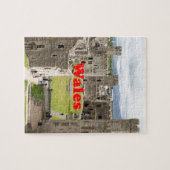 Wales: Caernarfon Castle, Verenigd Koninkrijk Legpuzzel (Horizontaal)