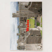 Wales: Caernarfon Castle, Verenigd Koninkrijk Legpuzzel (Verticaal)