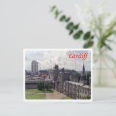 Wales - Cardiff - Briefkaart (Staand voorkant)