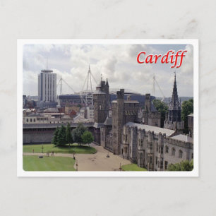 Wales - Cardiff - Briefkaart