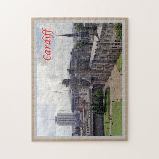 Wales - Cardiff - Legpuzzel (Verticaal)