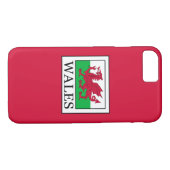 Wales Case-Mate iPhone Case (Achterkant (Horizontaal))