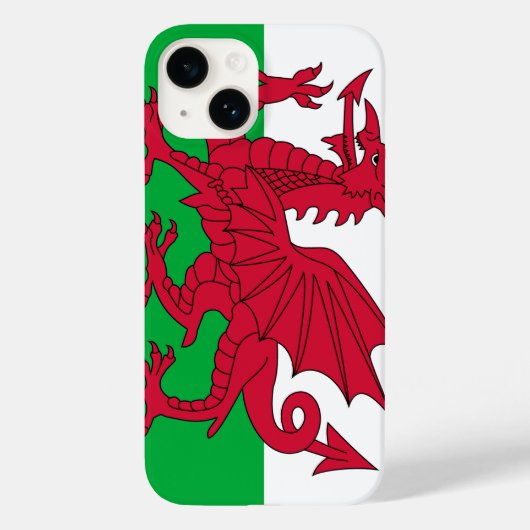 Wales Case-Mate iPhone Case (Achterkant)
